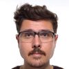 prescription safety glasses Canada gm229 black glasses men front