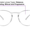 prescription safety goggles 8325 clear 3